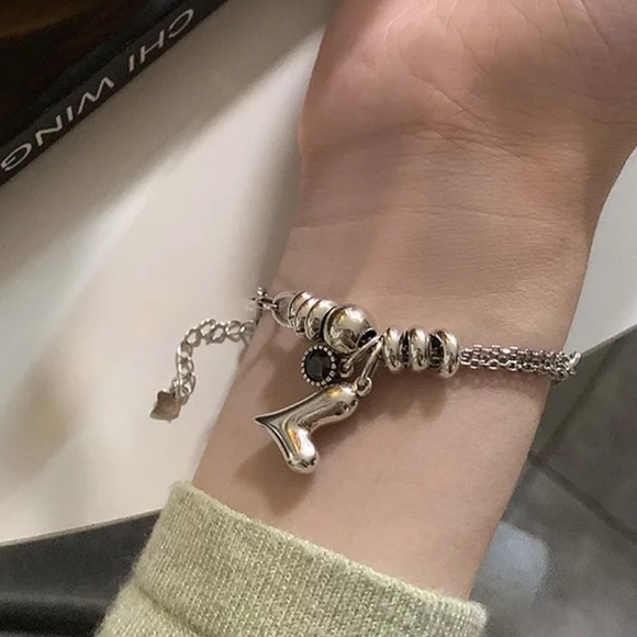 🧡Insta Love heart bracelet - Picture 3 of 7